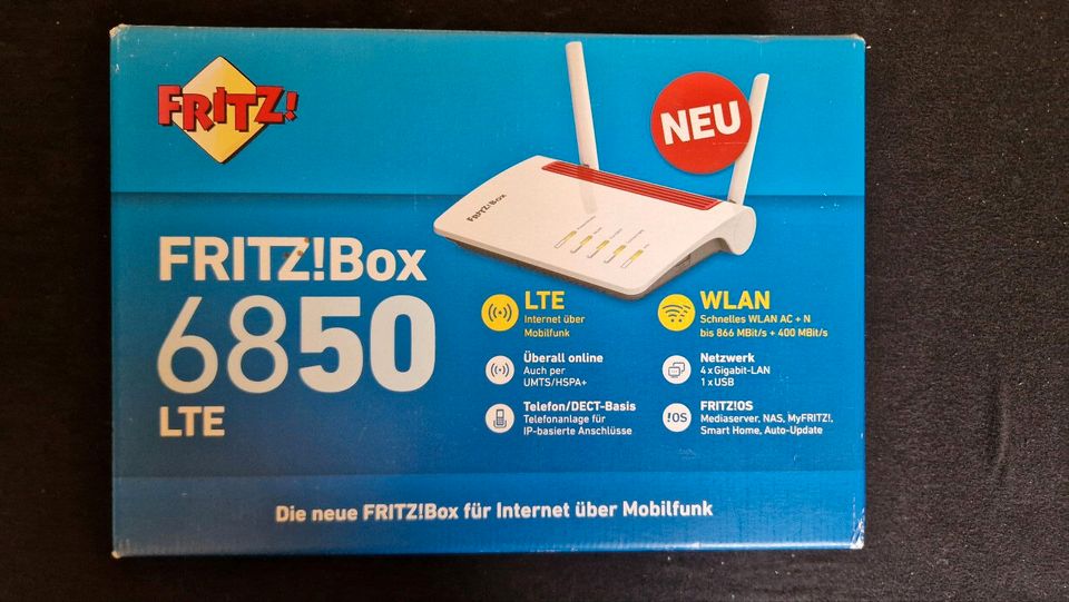 FRITZ!Box 6850 LTE - INTERNET IM URLAUB! in Ilsede