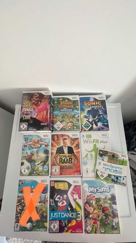 Wii Spiele My Sims, Just Dance….. in Regenstauf