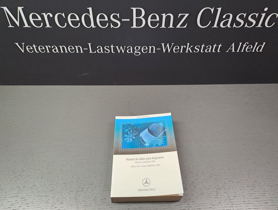 Mercedes Tabellenbuch Transporter 2003 Vaneo, Vito, Sprinter.... in Alfeld (Leine)