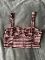 Bershka crop top Oberteil Korsett corsage S 36 kariert bunt Mecklenburg-Vorpommern - Mönchgut, Ostseebad Vorschau
