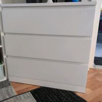 Kommode, IKEA Malm mit 3 Schubladden, weiß 80x78cm Leipzig - Gohlis-Mitte Vorschau