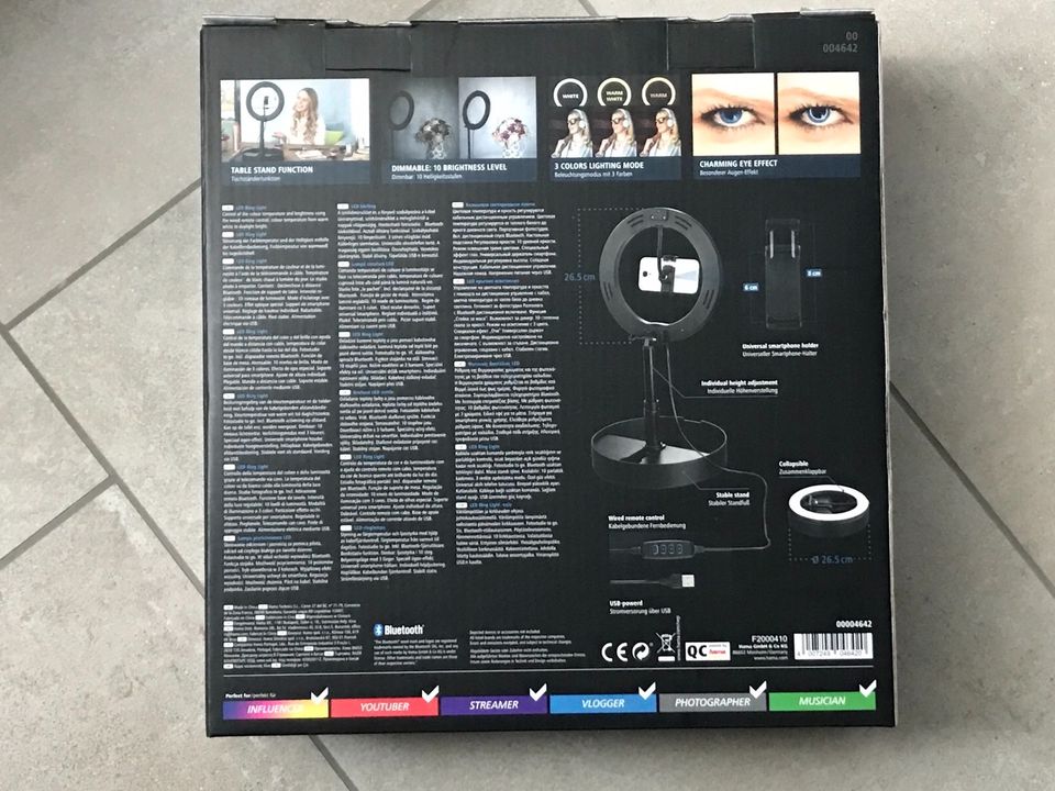 LED RING LIGHT (hama) - Neu in Bad Zwischenahn