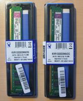 Kingston KVR 4GB DDR3 1333Mhz Kit Arbeitsspeicher RAM Nordrhein-Westfalen - Rahden Vorschau