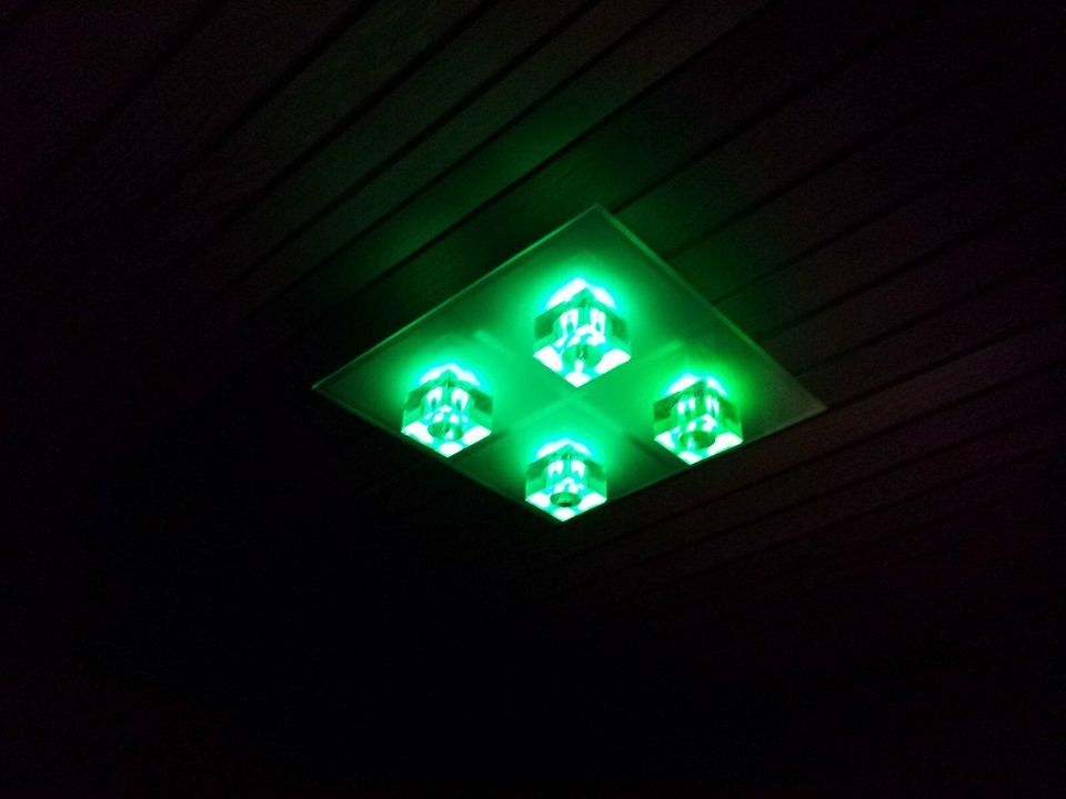 LED Deckenlampe Fernbedienung - RGB Lampe - komplett LED Umbau in Wahlsburg