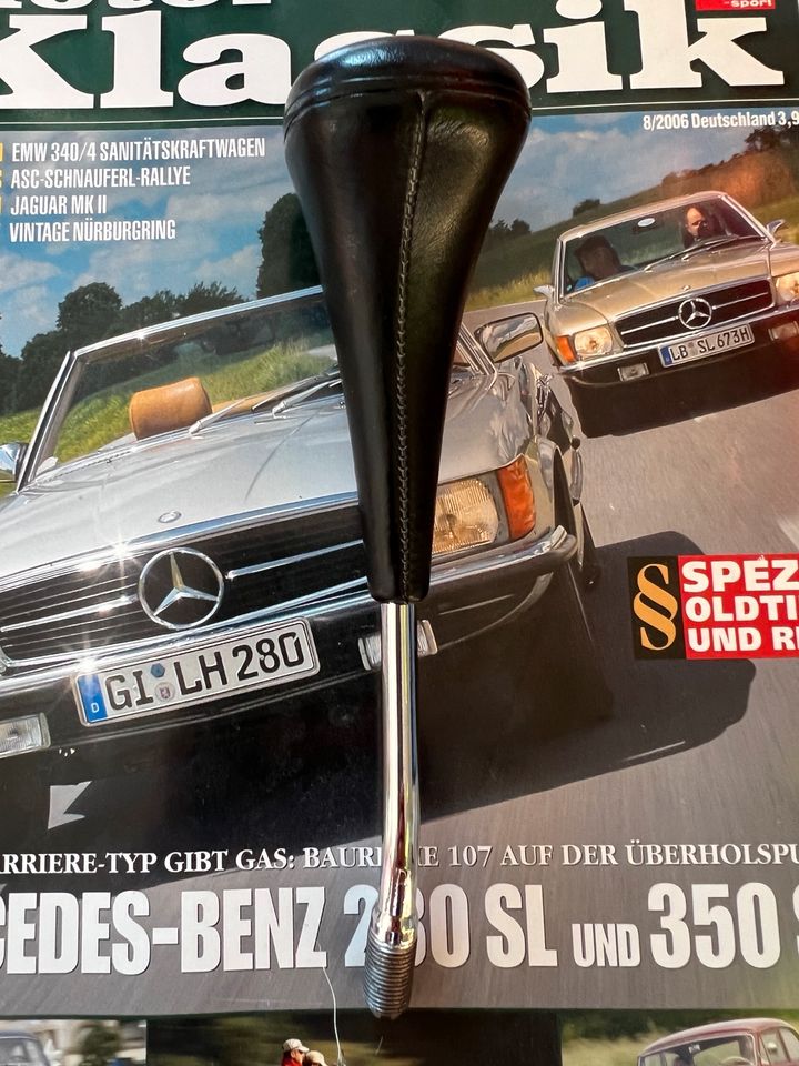 Mercedes R107, W126 Schalthebel Wählhebel Automatik Leder ab 1985 in Hamburg