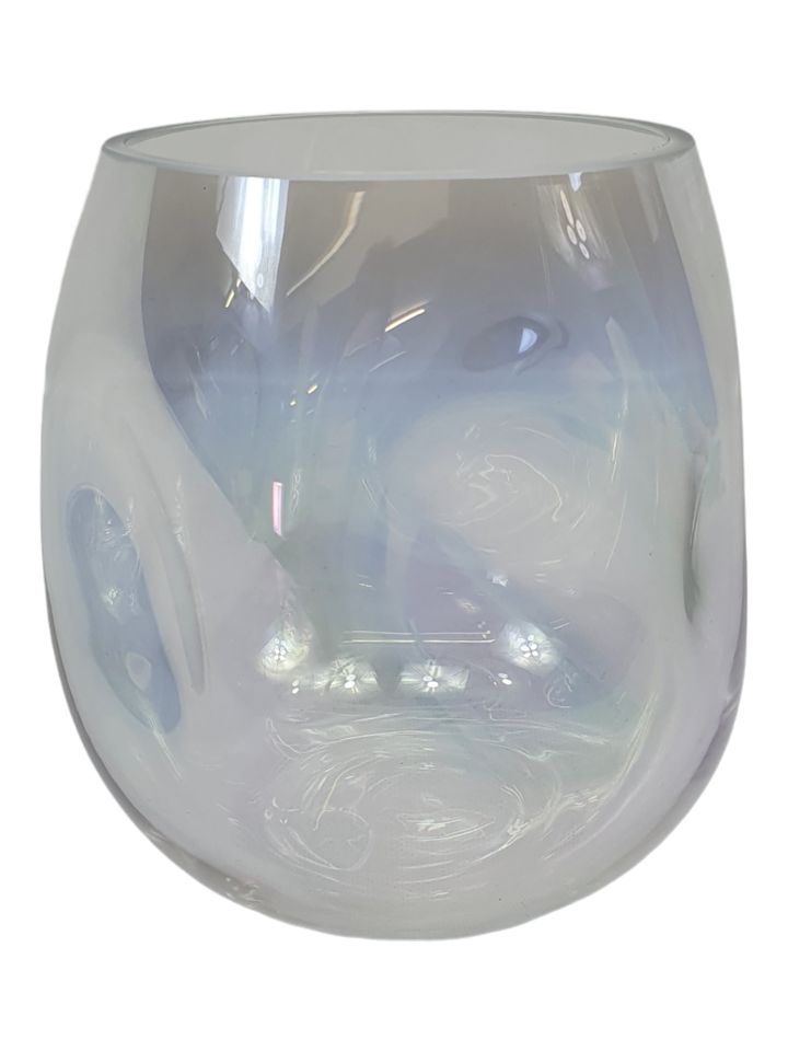 Westwing Collection - Glas Vase Rainbow Mundgeblasen, irisierend in Velbert