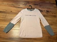 Tommy Hilfiger Pullover rosa M grau Niedersachsen - Ihlow Vorschau
