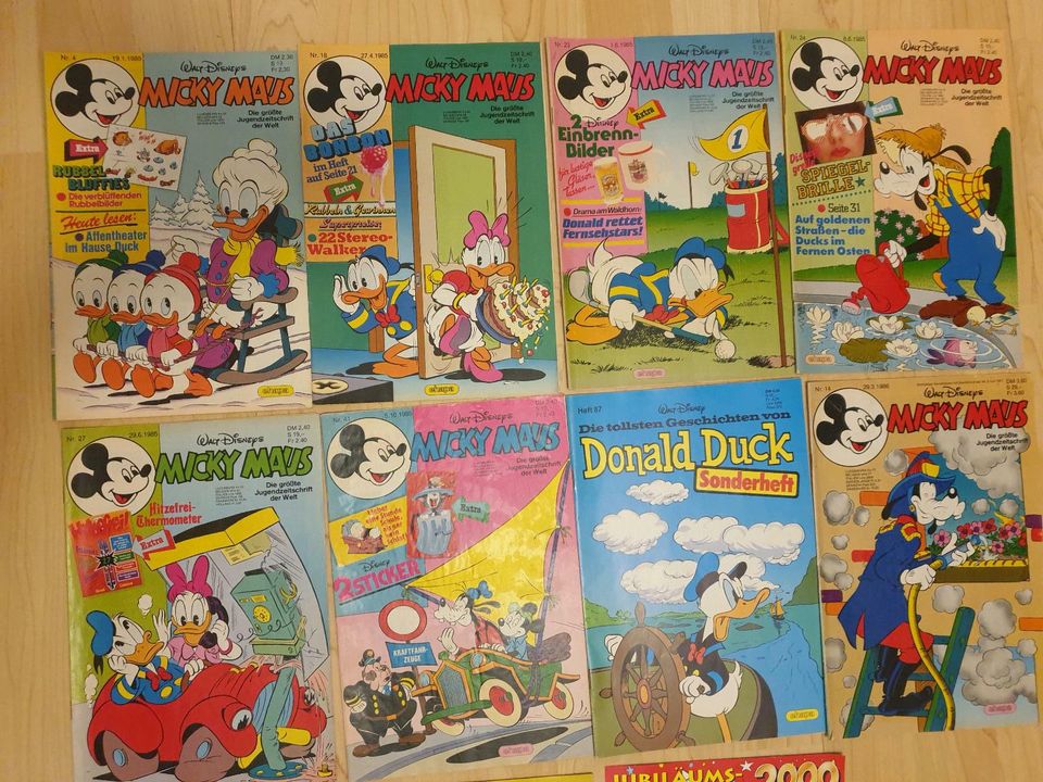 34 Comics Micky Donald Goofy Pink Panther Fix+Foxi Sonderhefte in Mainz