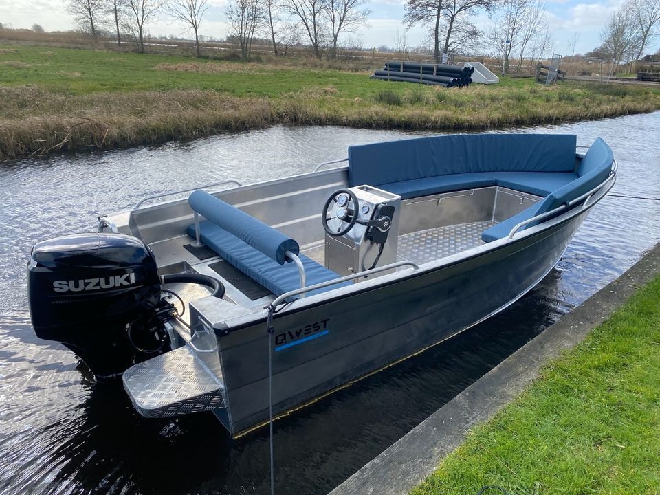 QWEST R500 Boot Motorboot Angelboot Aluboot in Gottmadingen