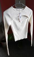 NEU ♥️ Tally weijl Stricktop Shirt Top SPUACASHLY Creme XS Hessen - Bad Hersfeld Vorschau
