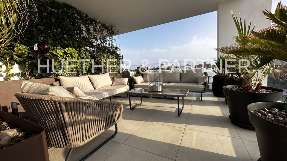 Luxeriös ausgestattetes Penthouse mit privatem Whirlpool auf der Meerblick-Dachterrasse auf Mallorca (Ref: 24-008) in Saarbrücken