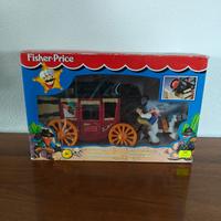Fisher Price Wild West Kanonenkutsche Cannonball Coach 77056 Niedersachsen - Großefehn Vorschau