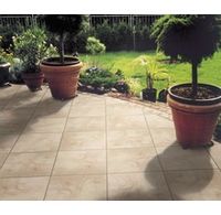 Beton Terrassenplatte IStone Basic ocker-gelb-rosé 40x40x4cm Baden-Württemberg - Esslingen Vorschau