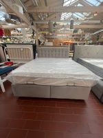 Bett Boxspringbett Samt grau 140 X 200 inc Matratze & Stauraum Neustadt - Hohentor Vorschau