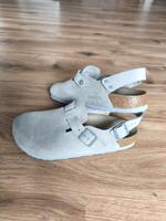 Birkenstock Tokio Leder Damen Clogs Gr.41 grau Wuppertal - Oberbarmen Vorschau