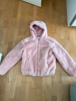 Teddy Plüsch Jacke rosa Gr. 140 C&A Kunstfell Bayern - Fürth Vorschau