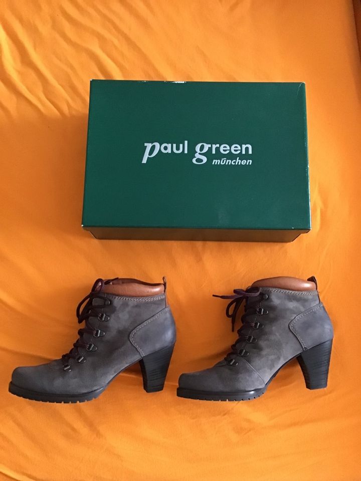 Schnür - Boots / Stiefel von Paul Green München Gr. 39 in Wettringen