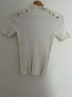 Weißes Strick T-Shirt Hessen - Kassel Vorschau