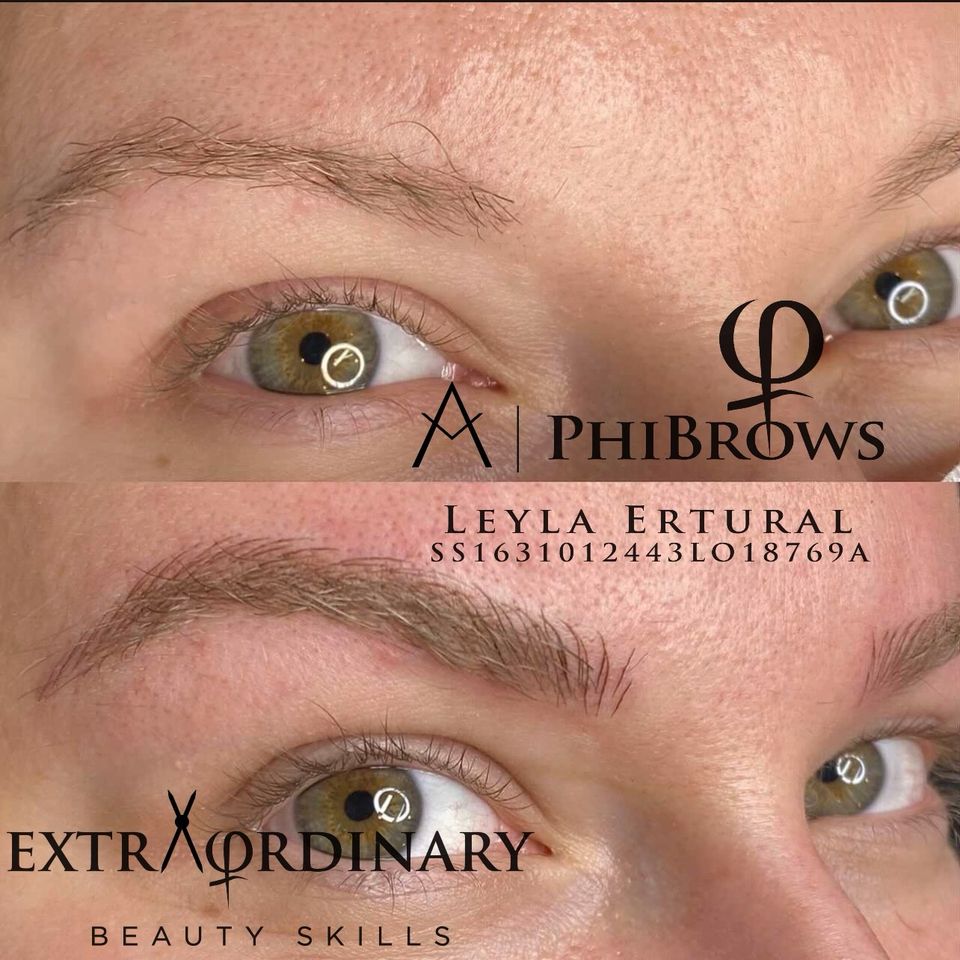 Phibrows Shading Microblading Härchentechnik in Köln