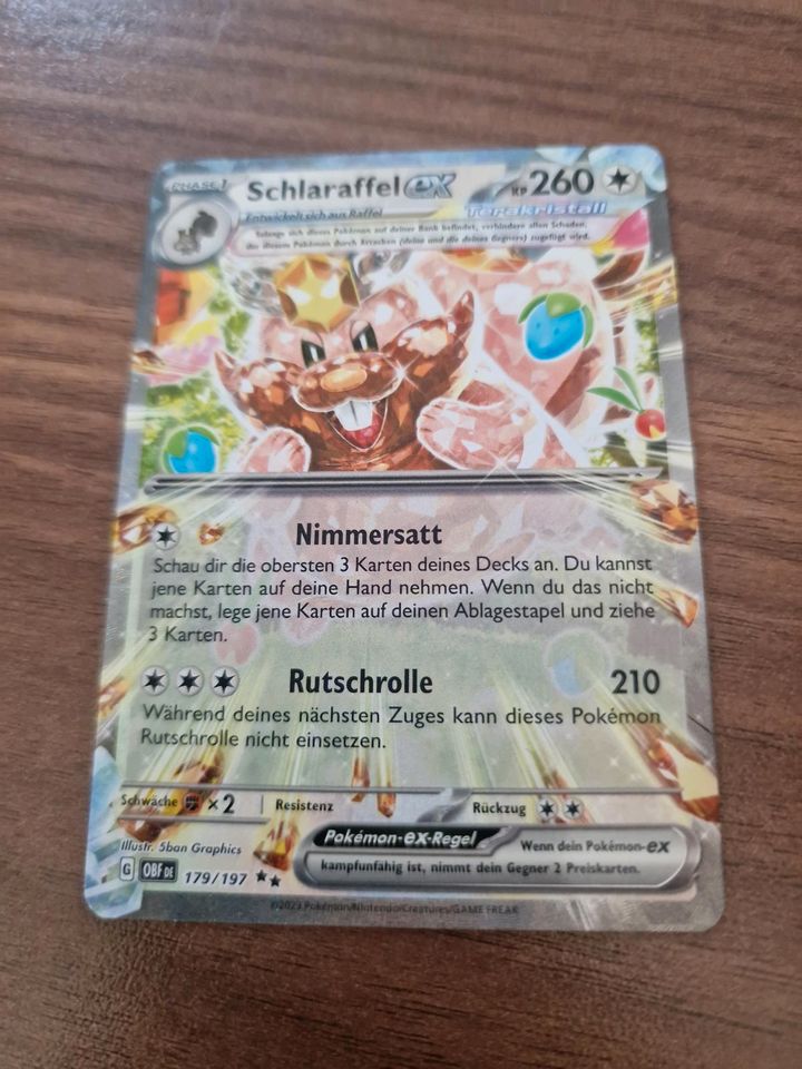 Original Pokemonkarte in Bad Endorf