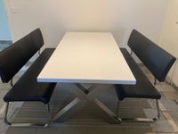 Esszimmerset Sitzbänke + Tisch (180x90x76 und 155cm) Niedersachsen - Osterholz-Scharmbeck Vorschau