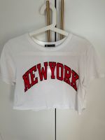Zara Cropped Tshirt Top New York oversized Hamburg-Nord - Hamburg Uhlenhorst Vorschau