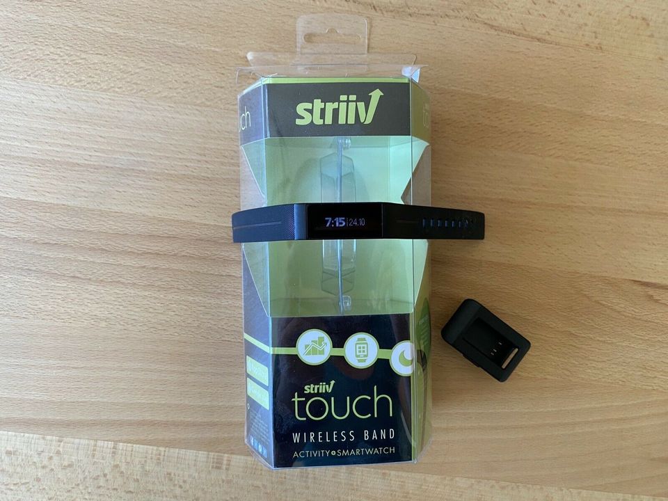 Activity Smartwach Fitnesstracker funktionsfähig  striiv Touch in Jettingen