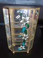 Glasvitrine für Schmuck / Figuren Messing Spiegelglas vintage Bayern - Kleinostheim Vorschau