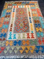 Afghan Kelim143x96 Kilim Teppich Handarbeit rug wolle geometrie Berlin - Wilmersdorf Vorschau