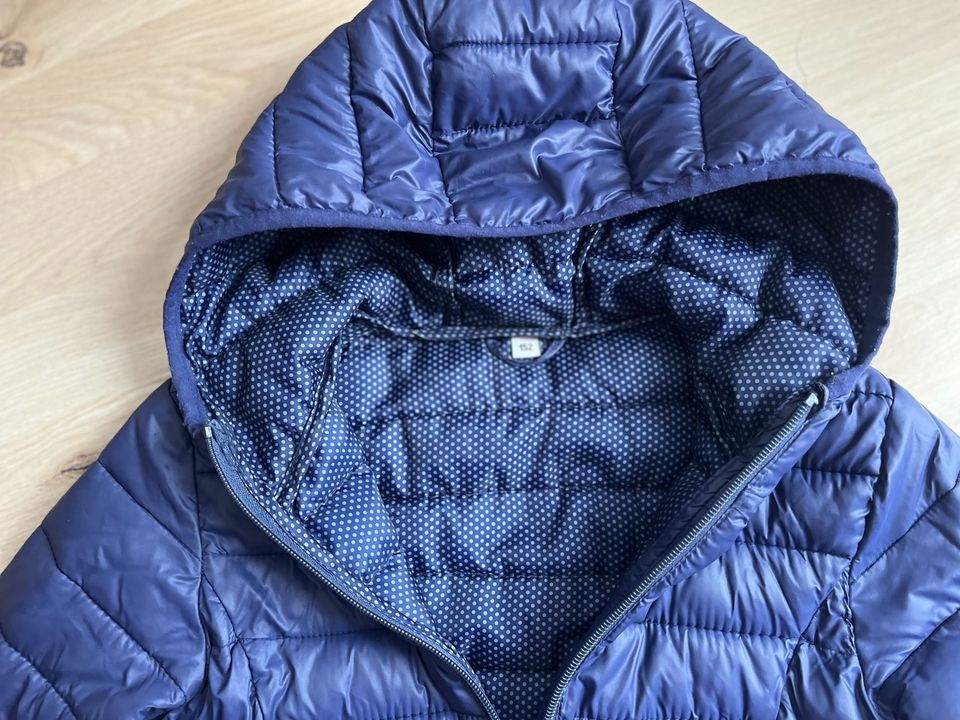 Blaue Steppjacke Gr. 152 in Blankenfelde-Mahlow