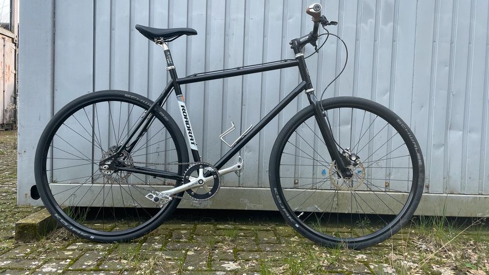 Cotic Roadrat Stahl Singlespeed Hope x2 Bremse Laufräder Sugino in Wildeshausen