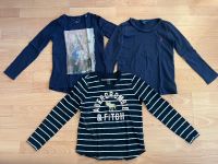 Langarm Shirt Mädchen, blau, Lauren Tailor Abercrombie, Gr. 122 Kr. München - Haar Vorschau