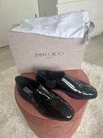 Jimmy Choo Halbschuhe schwarz Lack Bayern - Coburg Vorschau