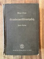 Grunderwerbsteuergesetz - Kommentar von Max Lion, 1929 Saarland - Marpingen Vorschau