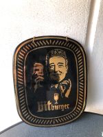 Bitburger Pils Schild schwarz-gold Nordrhein-Westfalen - Hilden Vorschau