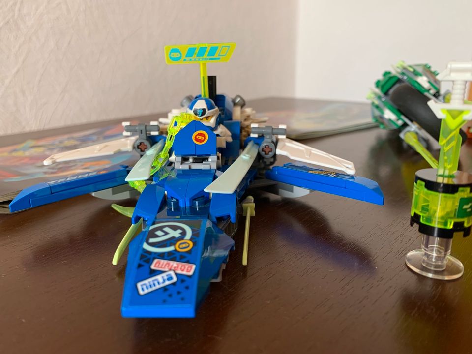 Lego Ninjago 71709, Motorrad + Jet, 3 Figuren, Top Zustand in Auerbach (Vogtland)