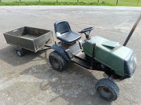 Rasenmäher Traktor mit Anhänger, ohne Mähwerk Nordrhein-Westfalen - Meinerzhagen Vorschau