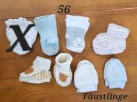 Baby Socken & Fäustlinge 50 /56 Niedersachsen - Hammah Vorschau