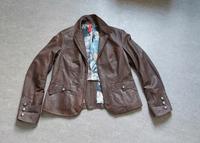 Walter Lammnappa Lederjacke braun 40/42 Hessen - Kassel Vorschau