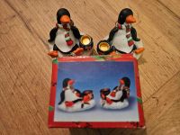 Kerzenständer, Kerzenhalter, Deko, Weihnachten, Pinguine, OVP Berlin - Rudow Vorschau