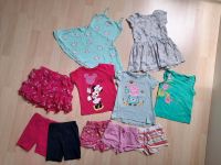 Mädchen 11tlg. Set Gr.98 Sommer Peppa Wutz Shirts Hosen Kleider Bayern - Eckental  Vorschau