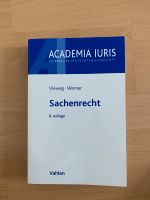 Sachenrecht Vieweg Werner 8. Auflage Düsseldorf - Friedrichstadt Vorschau