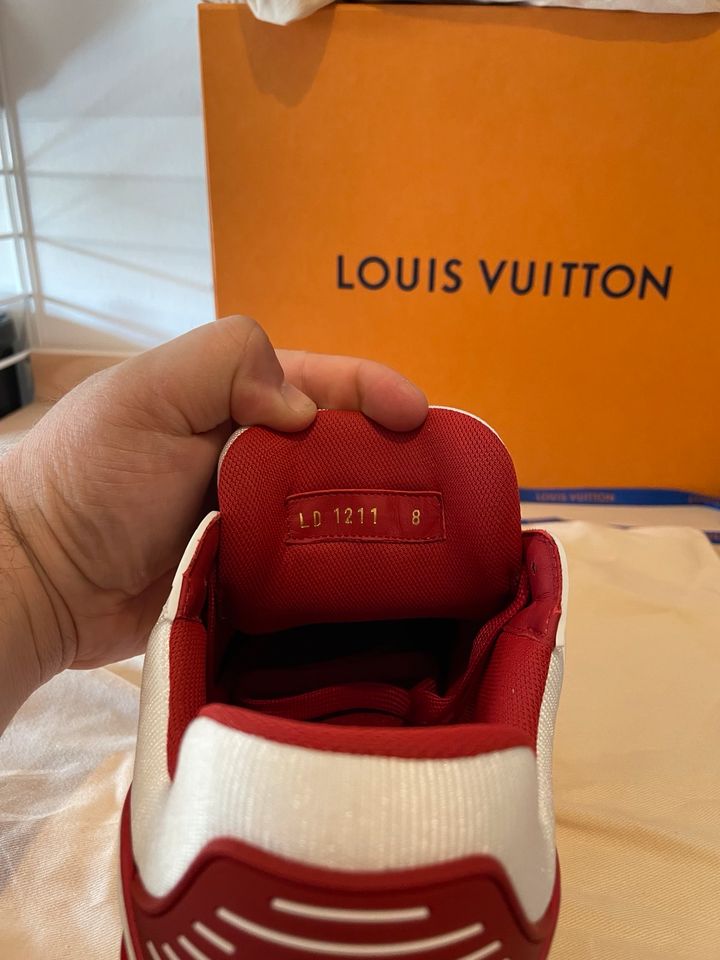 Louis Vuitton trainer White Canvas in Raunheim