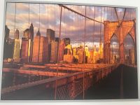 Großes Bild New York, Brooklyn Bridge 100x140 cm Hannover - Döhren-Wülfel Vorschau