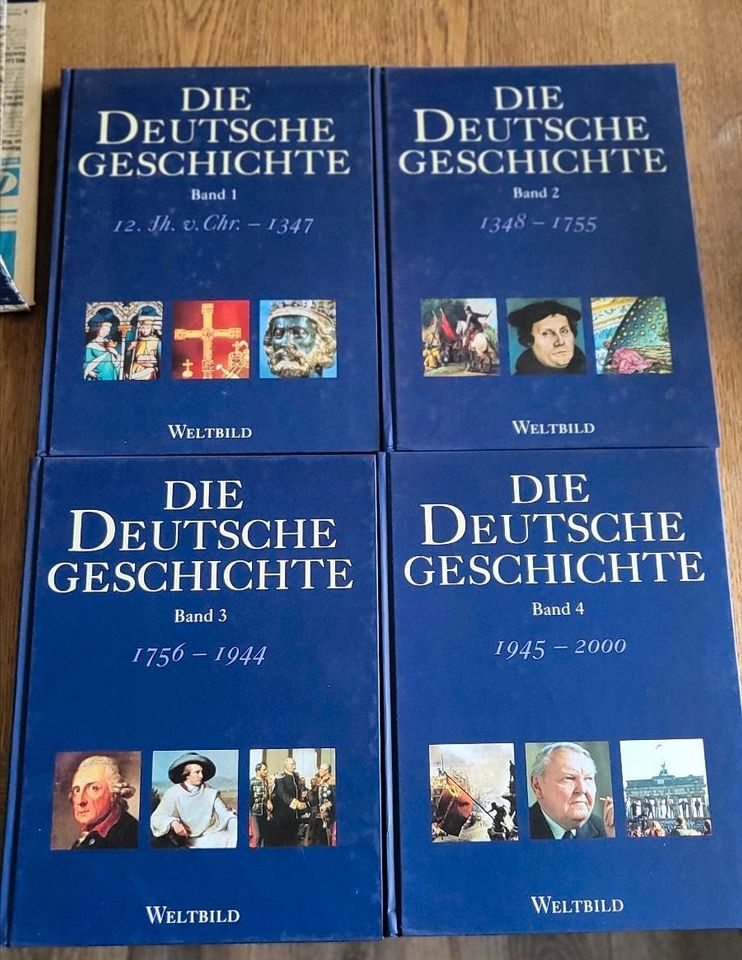 Geschichtsbücher 4 Stück Deutschland in Elsdorf