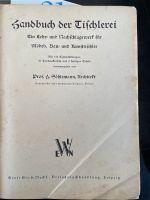 Sehr altes Buch Tischlerei Schreinerei Baden-Württemberg - Markgröningen Vorschau