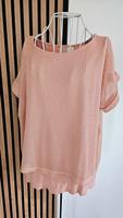 Damen Shirt Oberteil*Street One*Größe 36*Lachs*2lagig*Lochmuster Edenkoben - Altdorf Vorschau