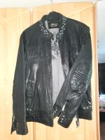 Lederjacke schwarz echt Designer Harald Glööckner Gr.52 Nordrhein-Westfalen - Geldern Vorschau