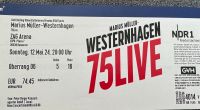 1x Karte Westernhagen 12.05 in Hannover Niedersachsen - Wendeburg Vorschau