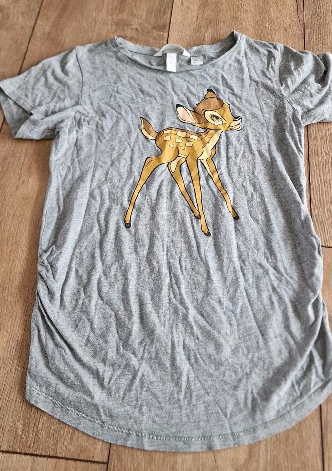 H&m Mama Umstands Shirt Disney Bambi S M in Selm